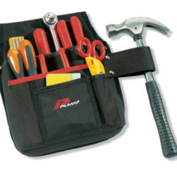 TOOL HOLDER WITH HAMMER LOOP